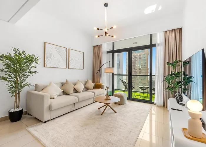 Waves- Cozy 1Br Lakefront Stay In Jlt